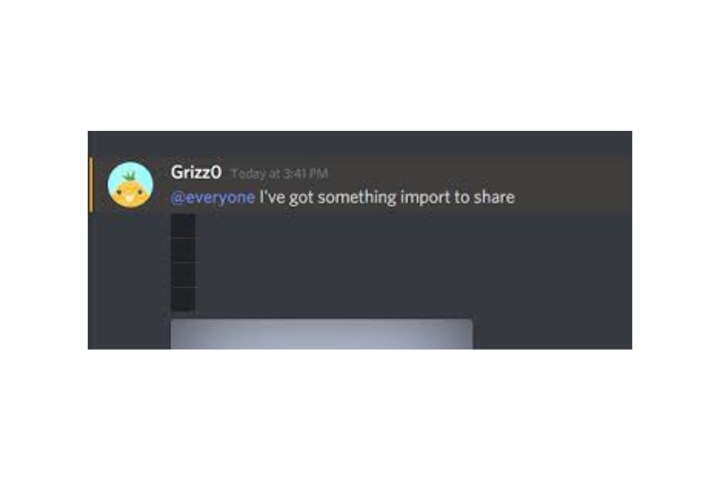 An example of a spoiler text for discord.