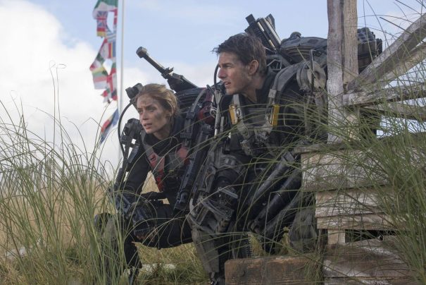 Tom Cruise and Emily Blunt star in Edge of Tomorrow.