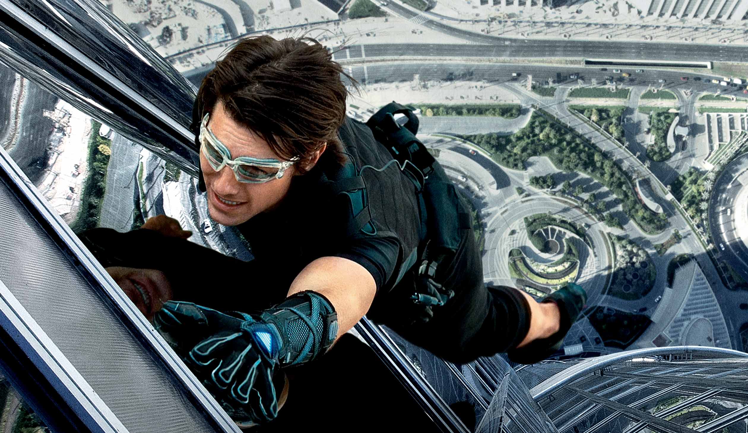 Tom Cruise em MI4: Protocolo Fantasma.