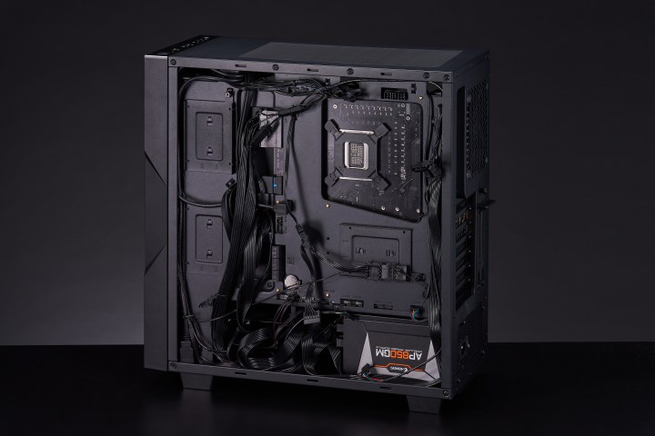 The back of a Gigabyte Project Stealth PC.