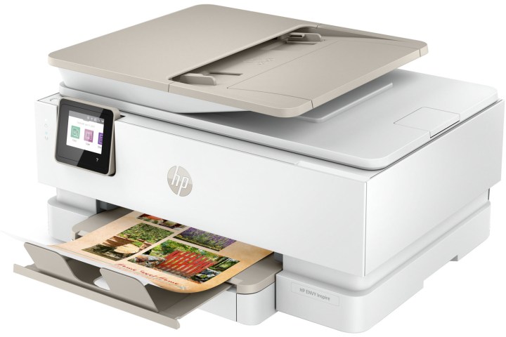 The HP Envy Inspire 7955e wireless all-in-one printer on a white background.