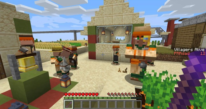 Minecraft Villagers.