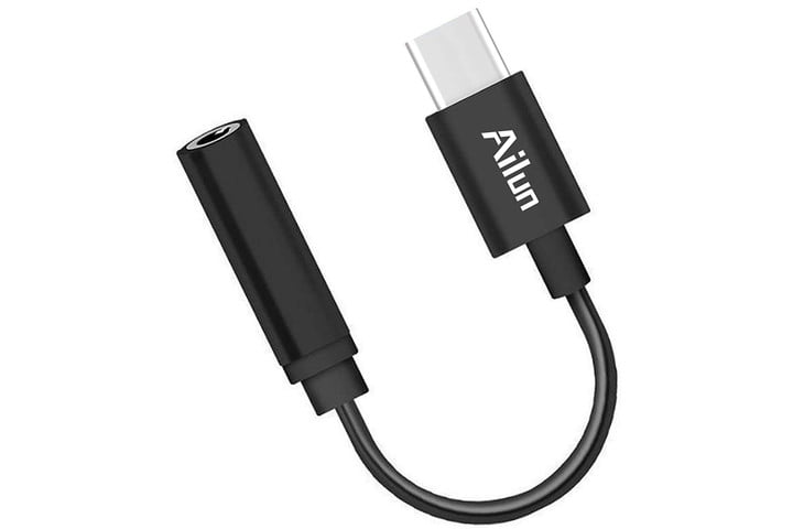Ailun USB C to 3.5mm Audio Adapter.