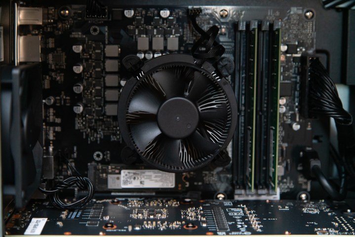 CPU cooler inside the Asus ProArt PD5 desktop.