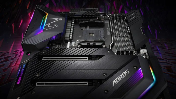 A Gigabyte Aorus Extreme motherboard.