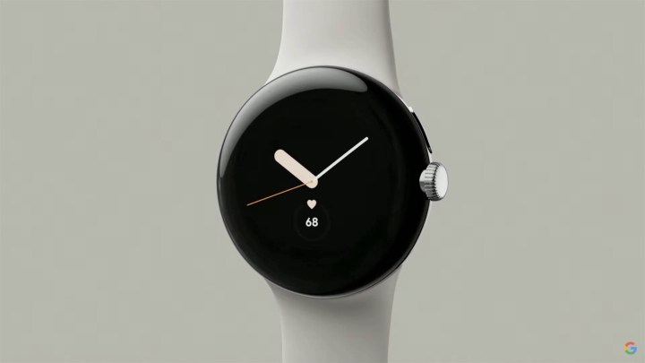 Render of the Google Pixel watch.