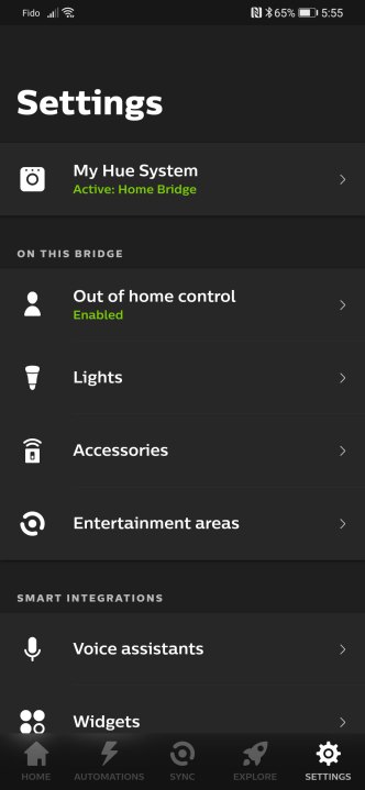 comment réinitialiser l'écran des ampoules Philips Hue1