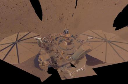 NASA shares InSight Mars lander’s final selfie