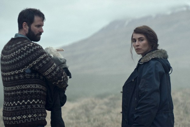 Björn Hlynur Haraldsson and Noomi Rapace star in Lamb from a24