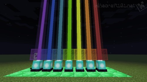 Minecraft Beacon Colors.