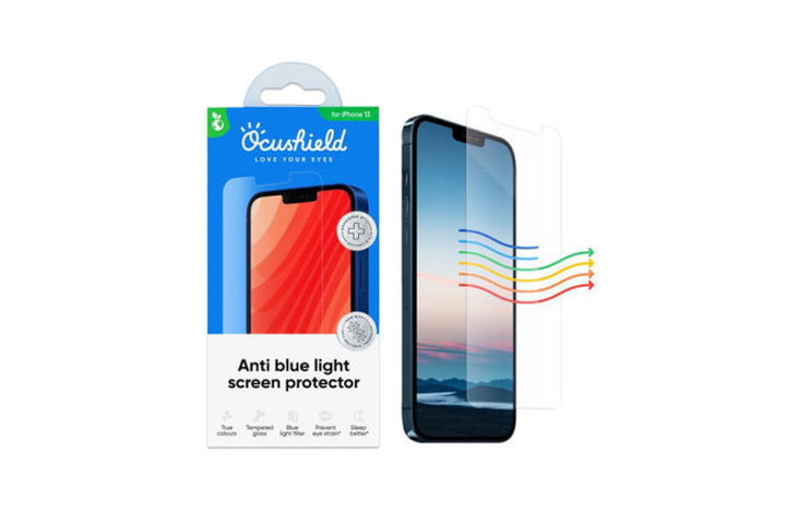 Protector de pantalla Ocushield Anti-Blue Light Glass.