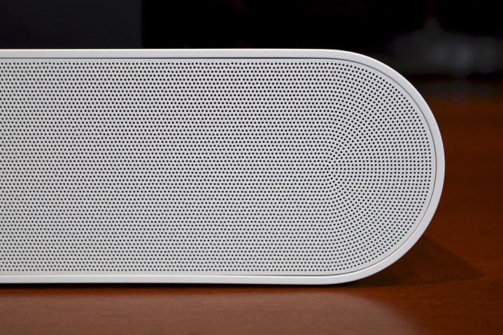 Close up of Sonos Ray speaker grille.