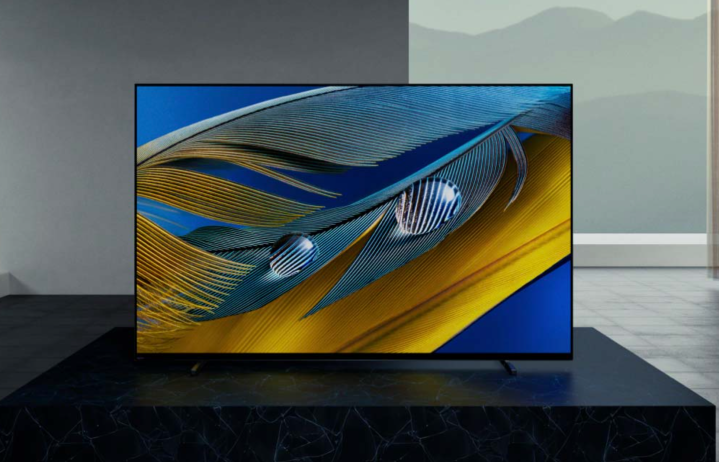 sony a80j oled 4k tv feature