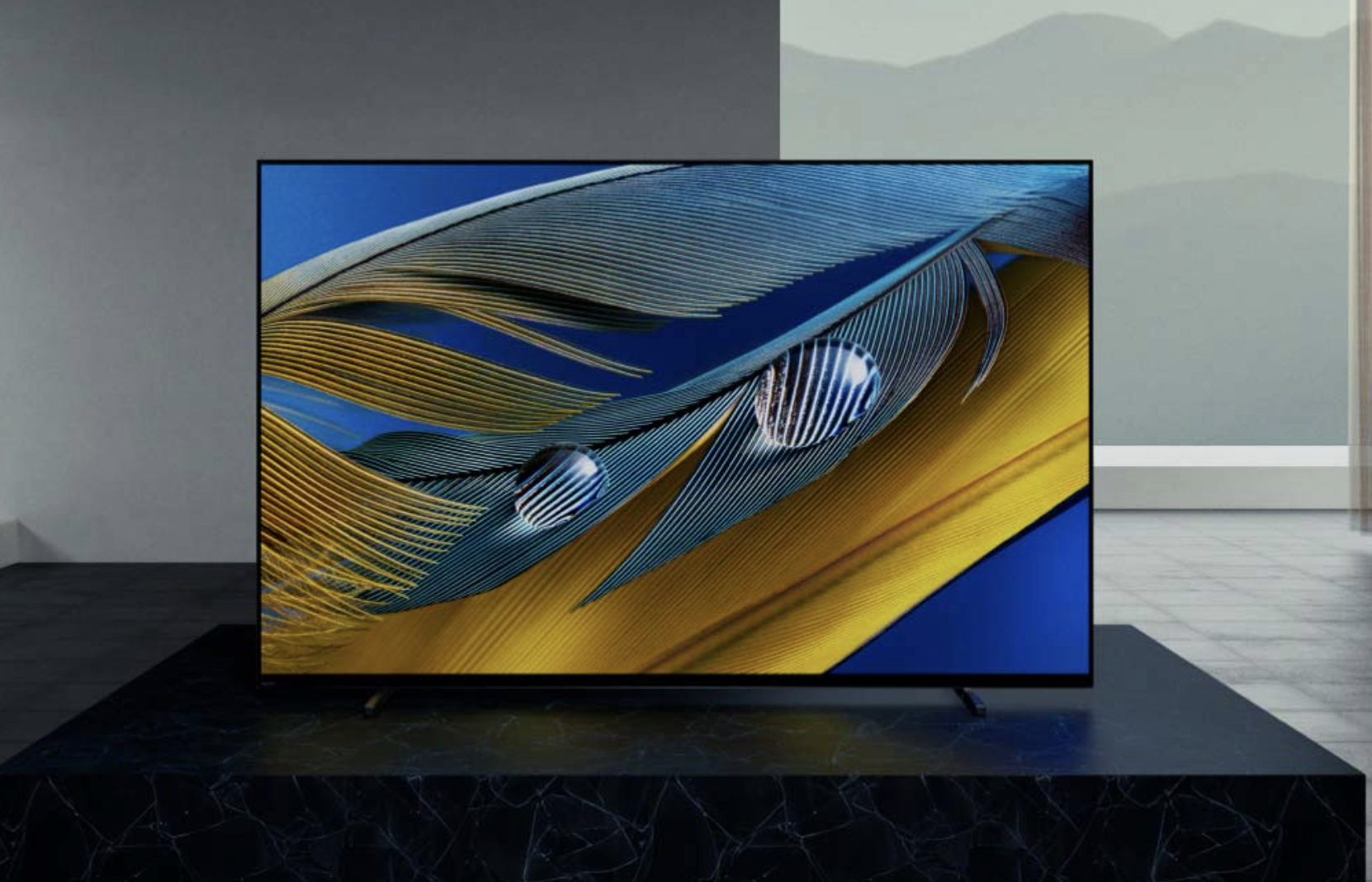 sony a80j oled 4k tv feature