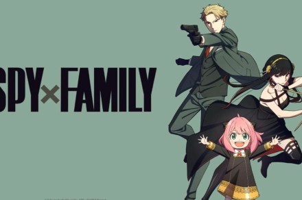 spy x family anime key art