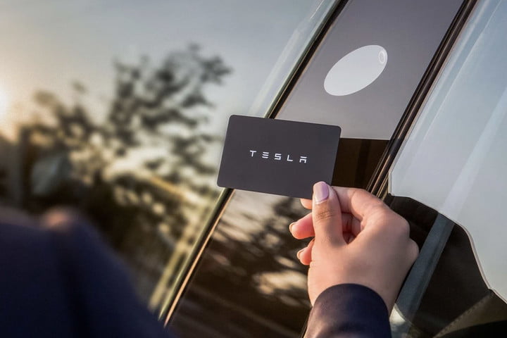 Tesla Model 3 keycard.