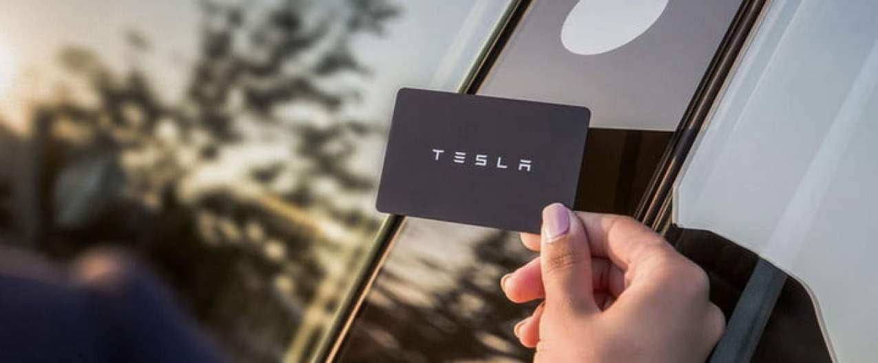 Tesla Model 3 keycard.