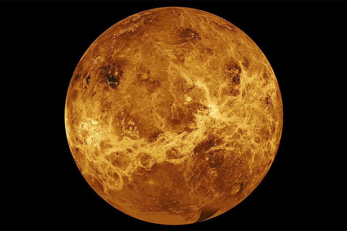 Der Planet Venus.