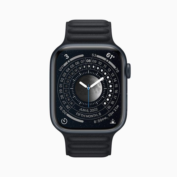 Il quadrante astronomico dell'Apple Watch.