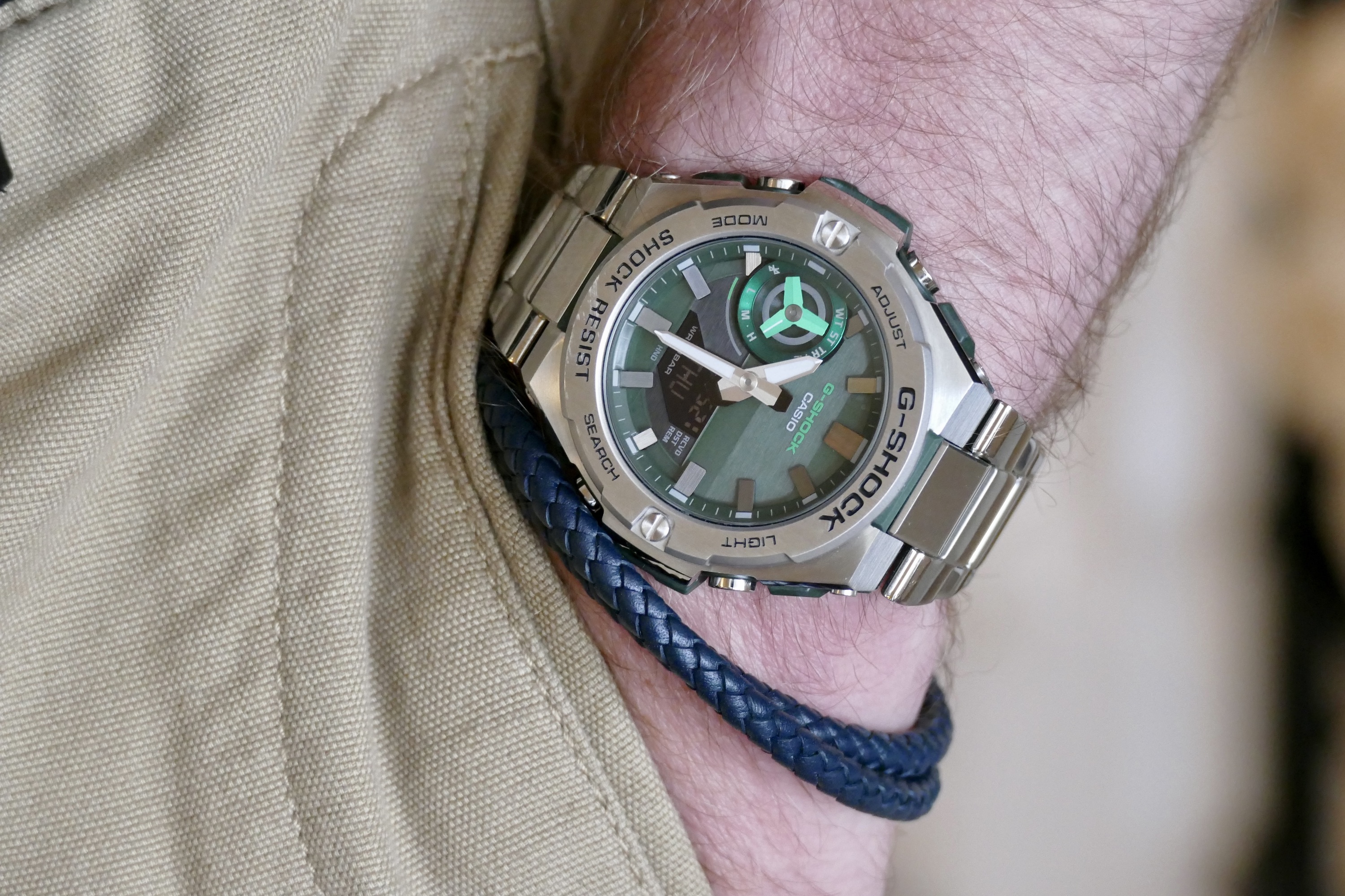 The G-Steel B500 is the most comfortable G-Shock I've worn