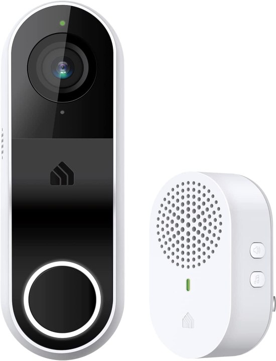 The Kasa Video Doorbell with chime.