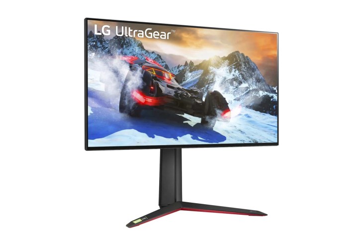 product image of the LG Ultragear 27GP950-B 4K gaming monitor on a white background.