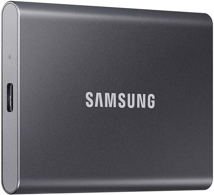 The Samsung T7 Portable SSD.