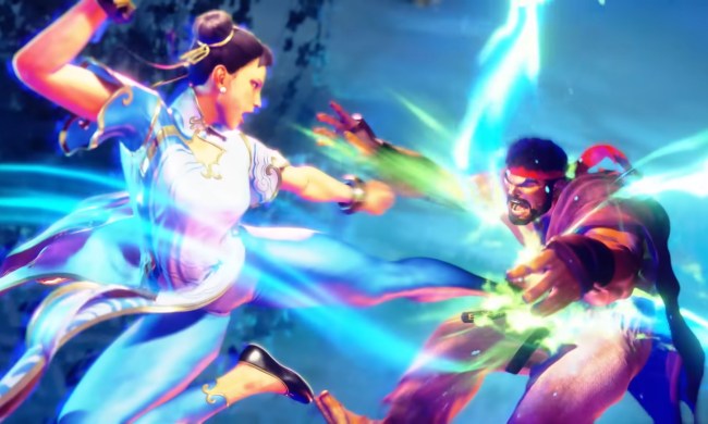 Chun-Li and Ryu fight in Street Fighter 6.