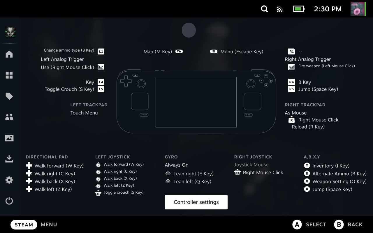 what is the best known Controller settings and input for Red dead  redemption 2? : r/SteamDeck