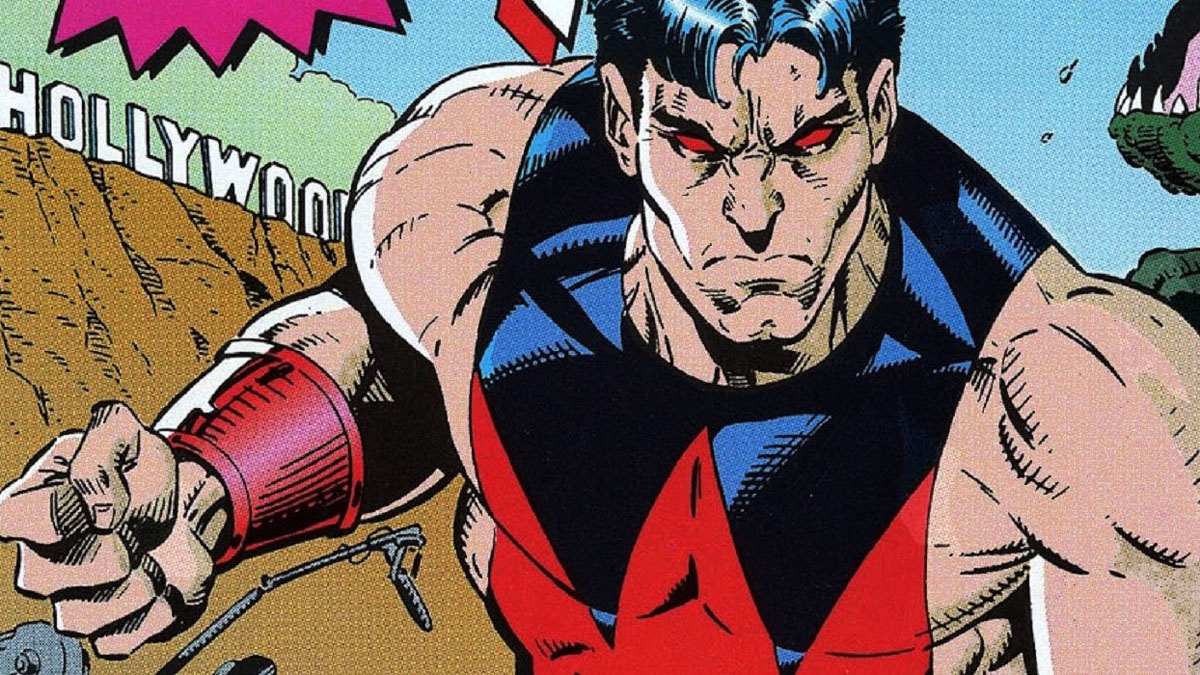 Capa de Jeff Johnson para Wonder Man #1.