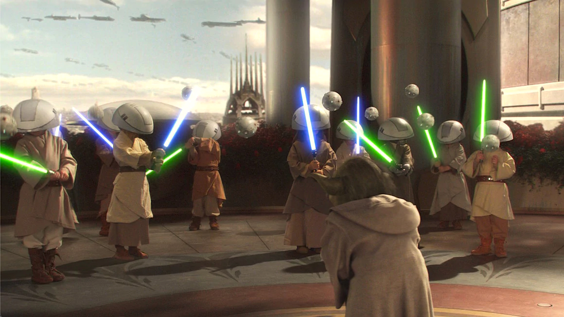 Jedi Younglings in Attack of the Clones