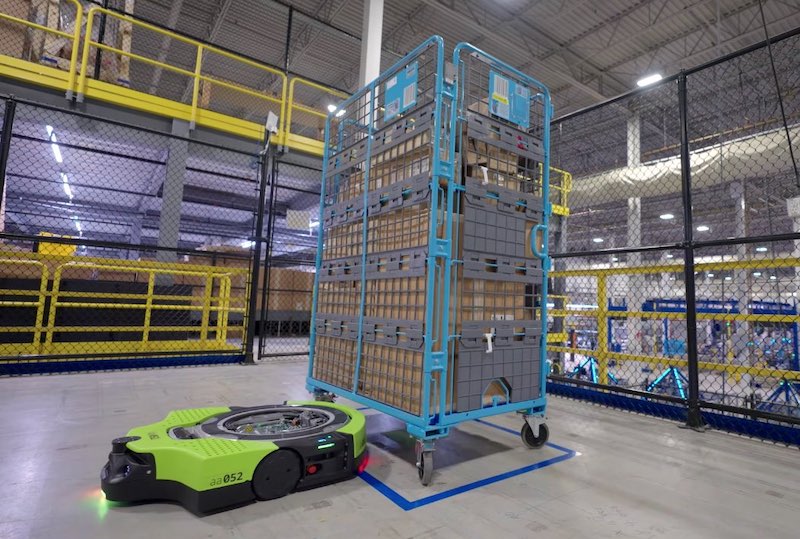 Proteus is Amazon’s most advanced warehouse robot yet