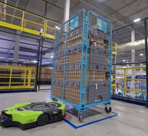 Amazon's Proteus warehouse robot.