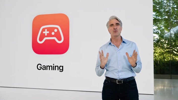 Craig Ferguson memperkenalkan Mac Gaming di WWDC.