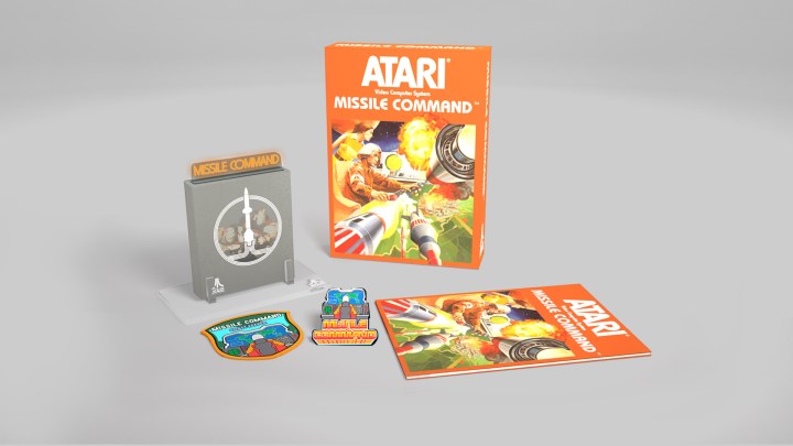 An Atari XP cartirdige of Missile Command.