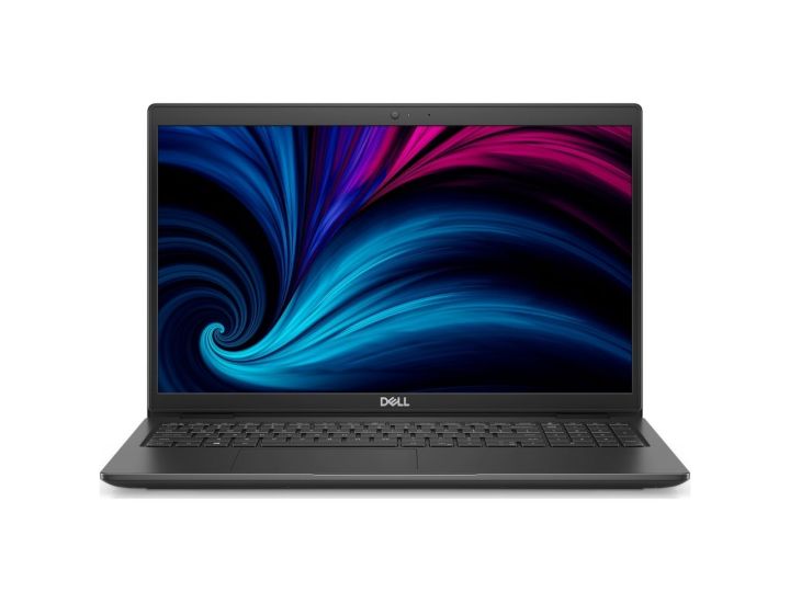 Dell Latitude 3520 laptop sits open on a white background.