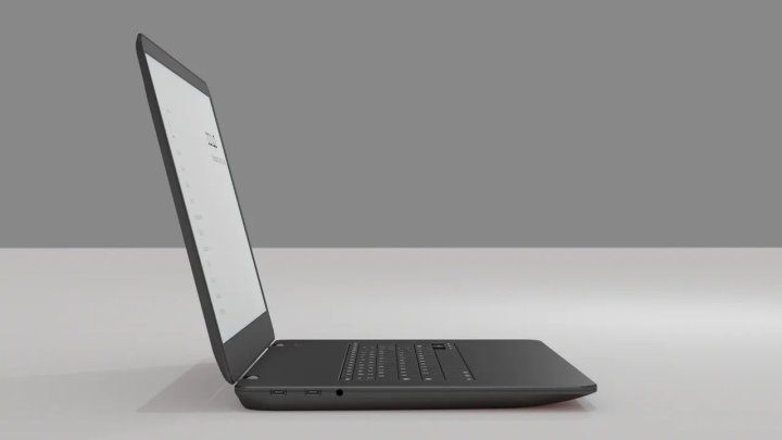 Una foto del profilo del Modos Paper Laptop.