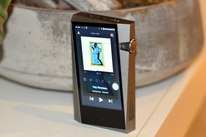 The Astell&Kern SR25 portable media player.
