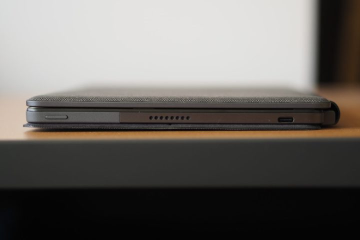 revisão lenovo chromebook duet 3 lado direito