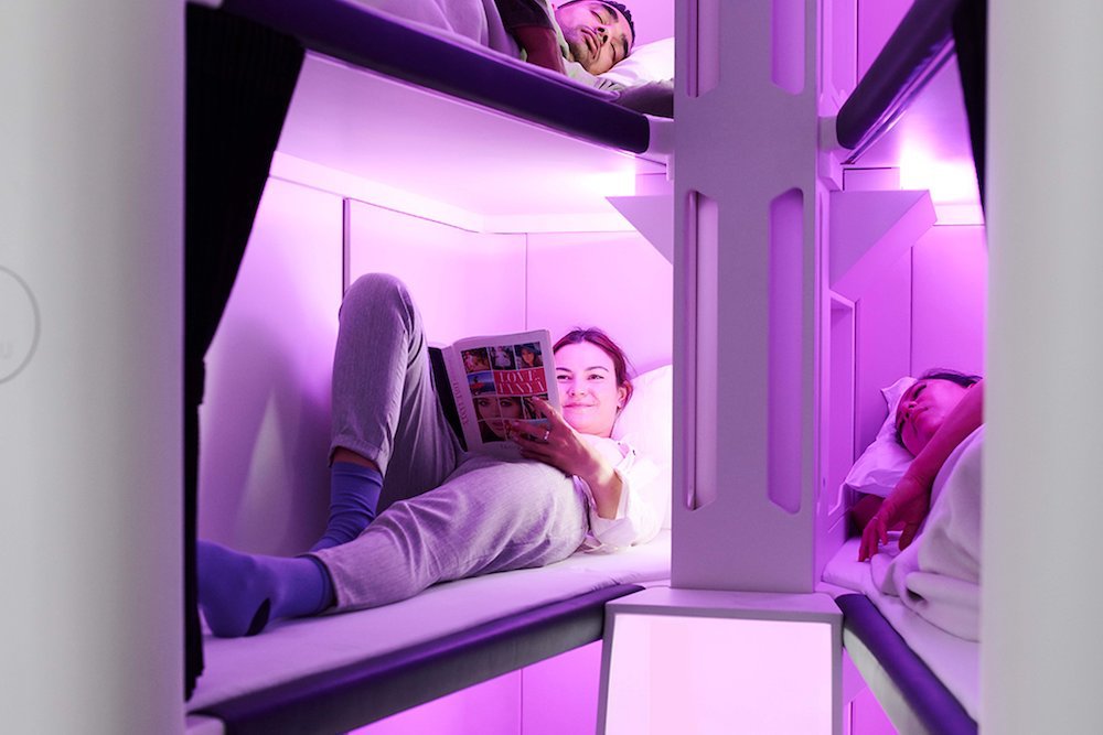 Economy-passenger sleep pods coming to Air New Zealand.