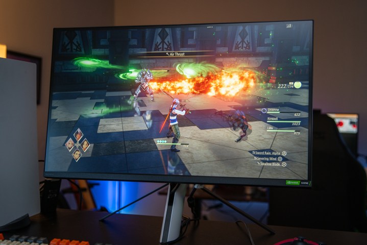 Tales of Arise on the Sony InZone M9 gaming monitor.
