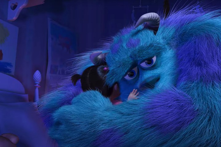 Sully says good-bye to Boo in Monsters, Inc.
