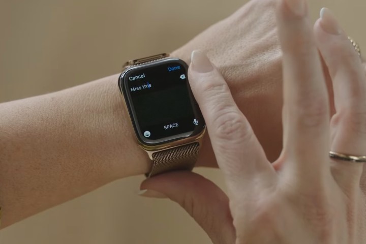 Scarabocchi sull'Apple Watch Series 7