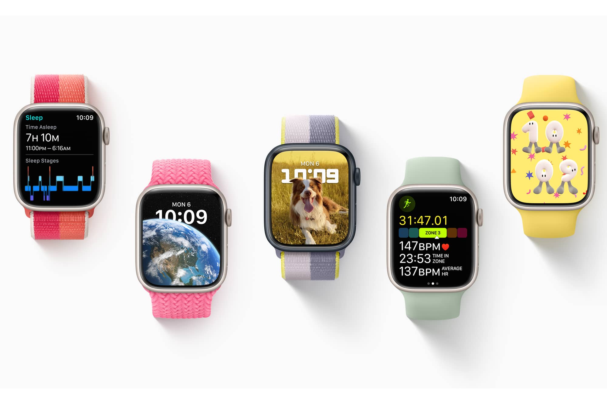 Quelles montres Apple peuvent exécuter watchOS 9 ?