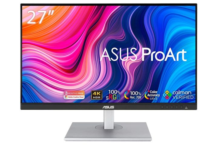 The Asus ProArt Display PA279CV against a white background.