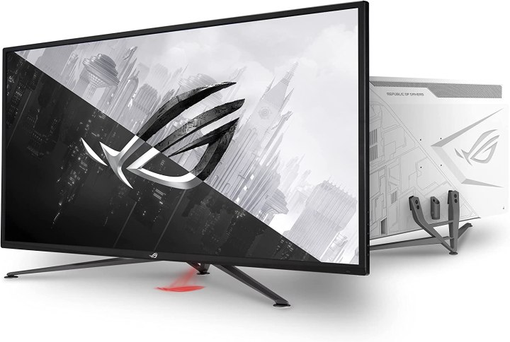 Product image of the ASUS ROG Strix XG43UQ gaming monitor.