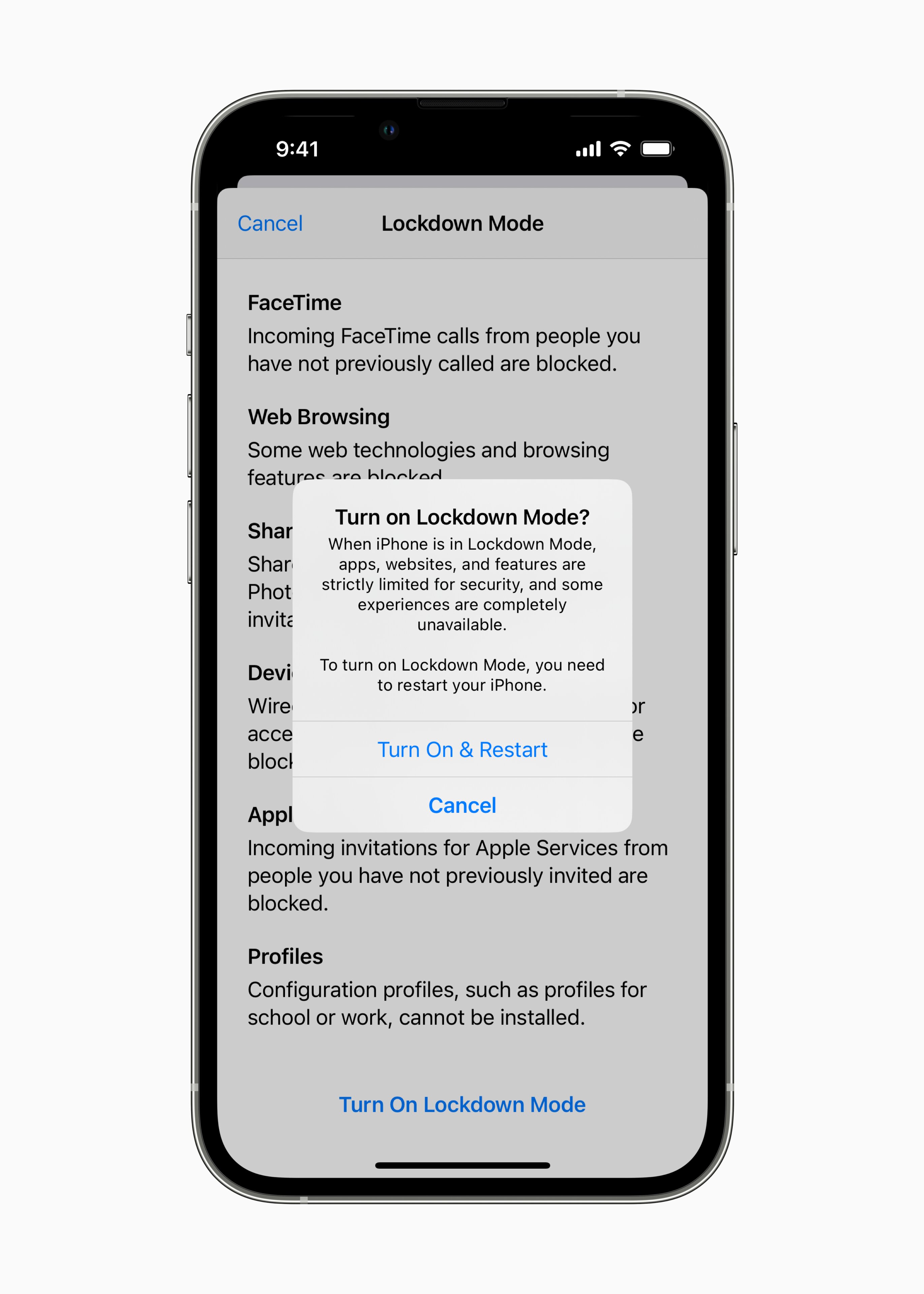 apple ios 16 modo de bloqueio iphone security anuncia atualização 2022 proteções