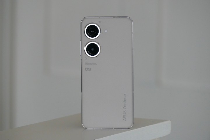 The back of the Asus Zenfone 9.