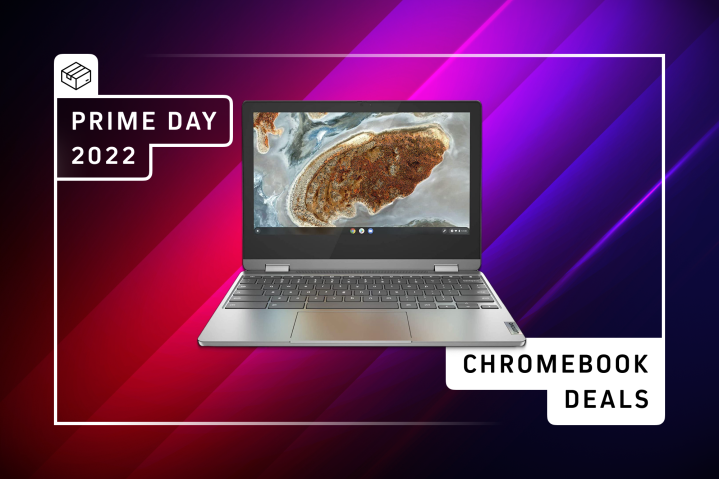 Prime Day 2022 Chromebook deals graphic.