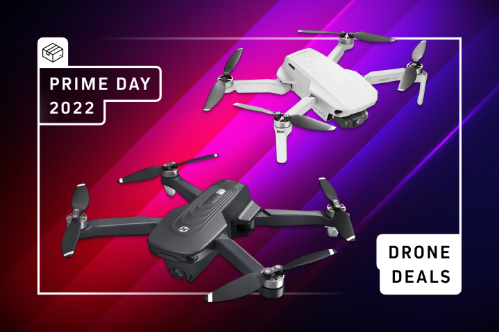 Prime Day 2022 drone deals graphic.